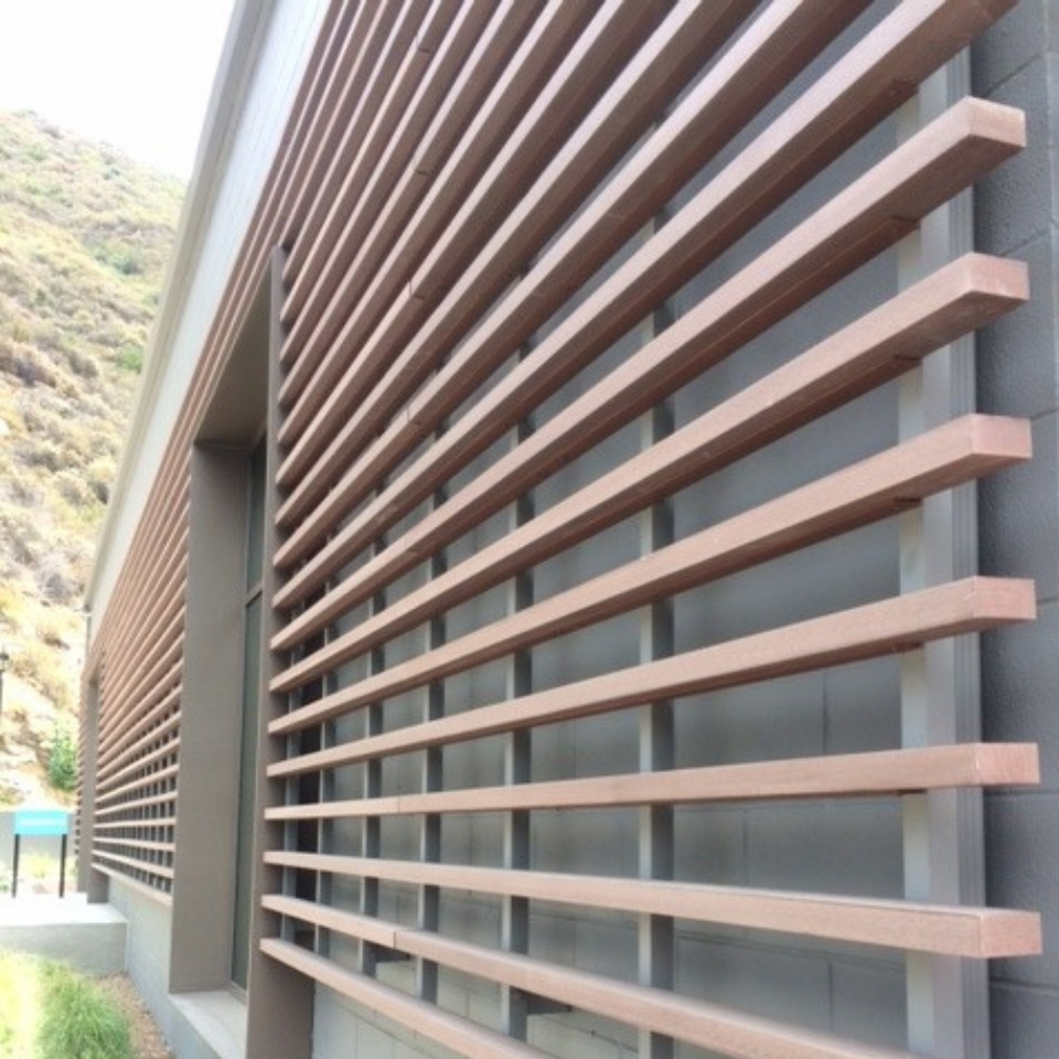 Aluminum Privacy Wall Panels 2"x6" (36 LF)