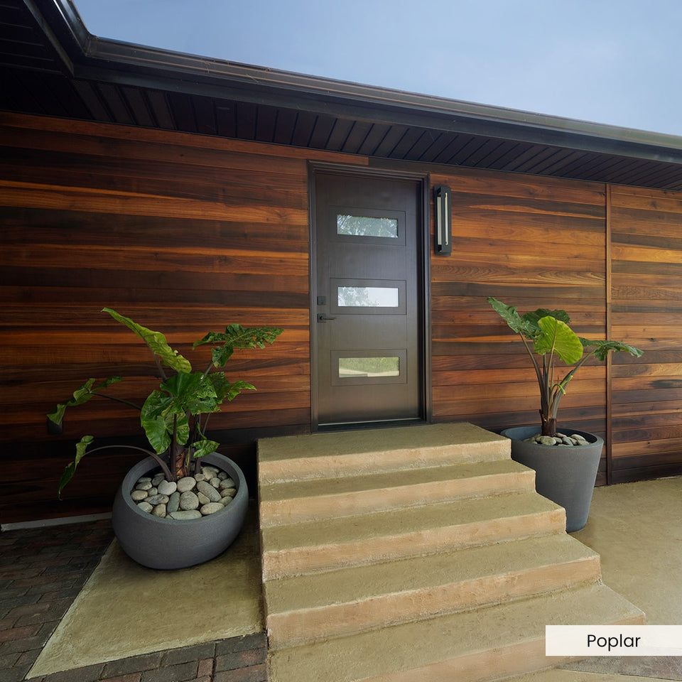 Modern Exterior Wood Cladding (15 SF)