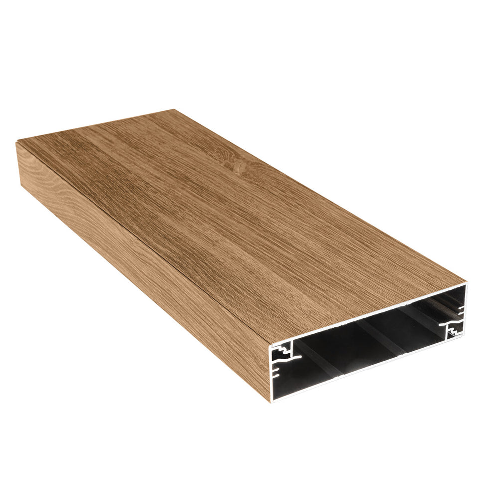 Aluminum Privacy Wall Panels 2"x6" (36 LF)