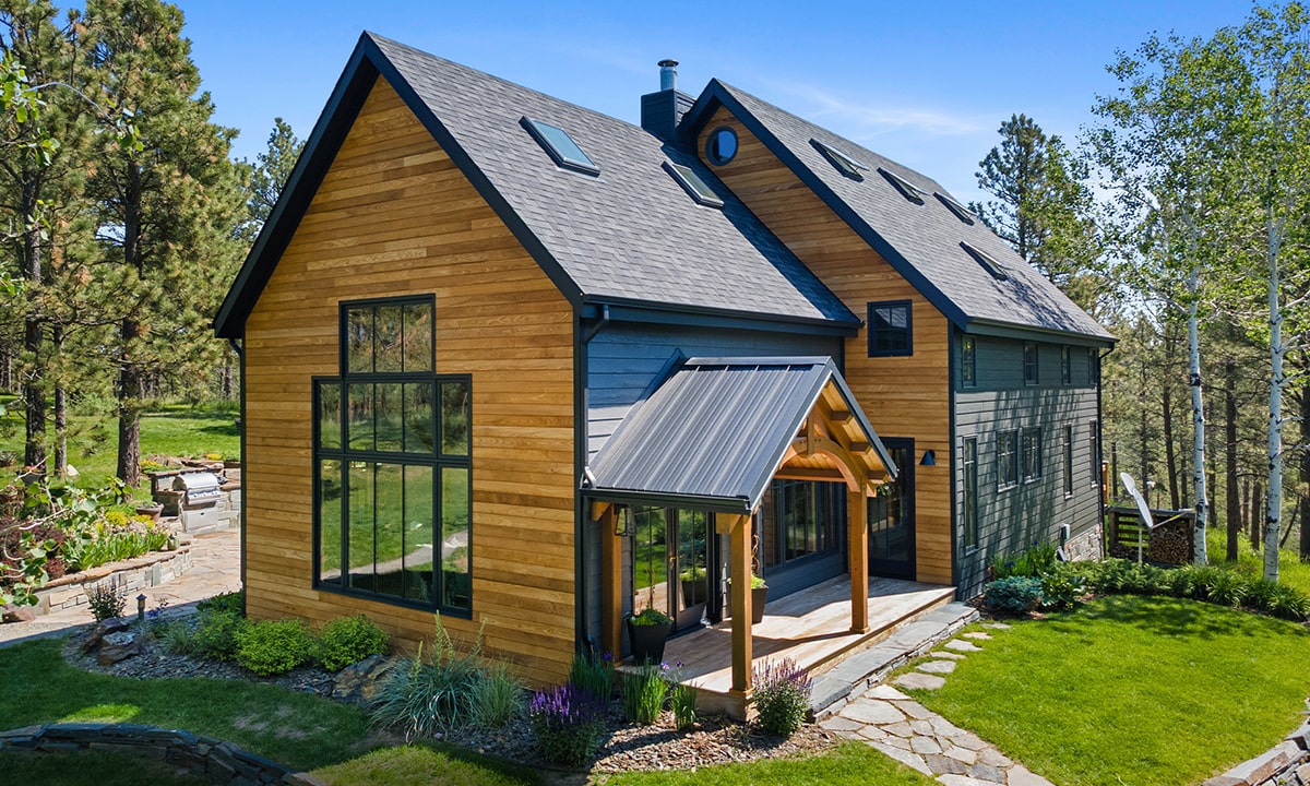 Rapid City, SD | Modern Exterior Cladding in Light Ash