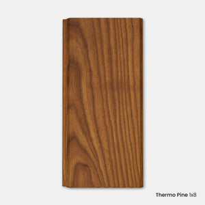 Wide Plank Thermo Wood Cladding (15 SF)