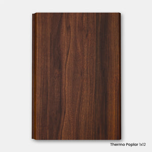 Wide Plank Thermo Wood Cladding (15 SF)