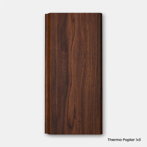 Wide Plank Thermo Wood Cladding (15 SF)