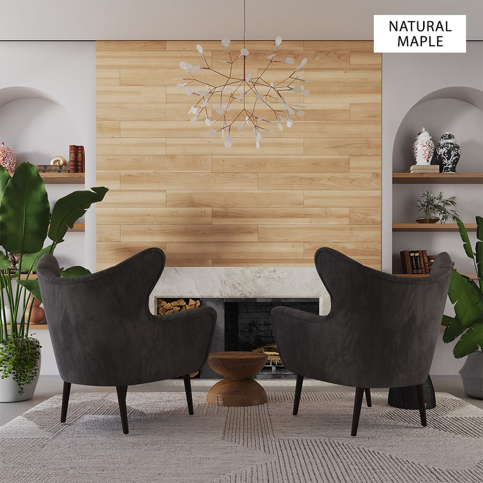 PEEL & STICK WALL PLANKS - FREE SHIPPING (16 SF)