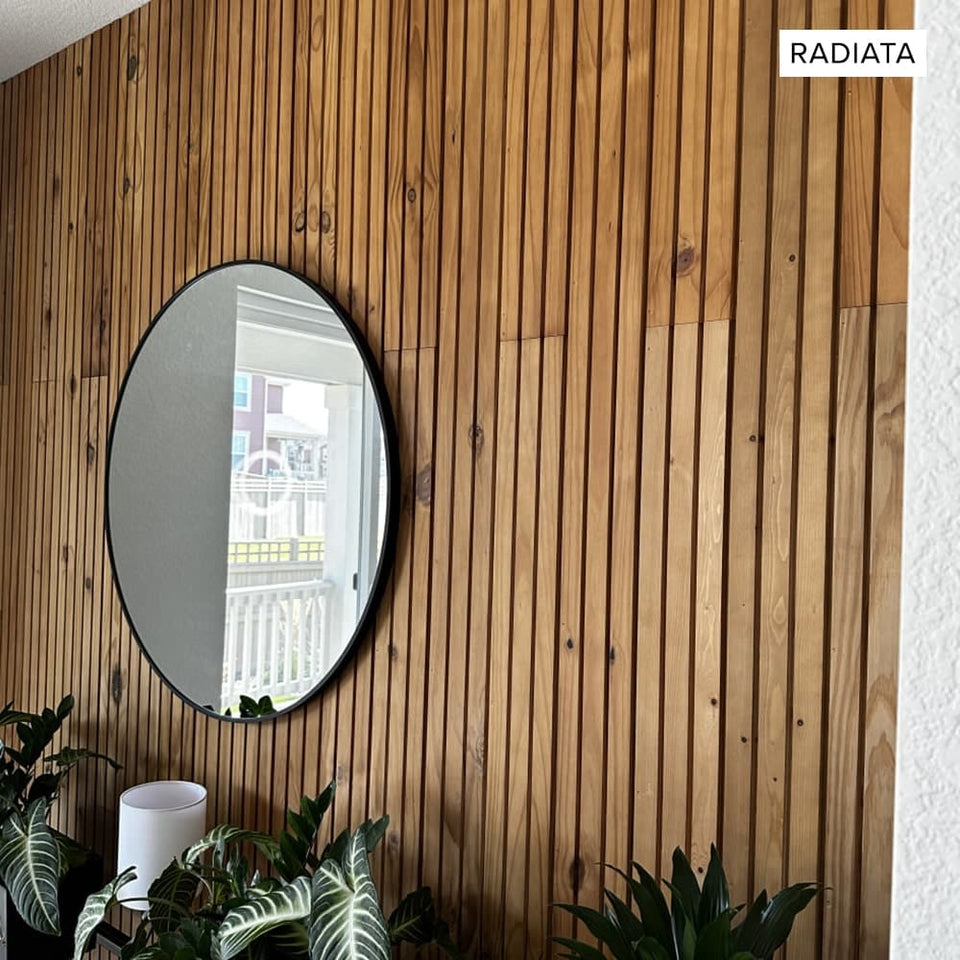 Thermo Fluted Wood Cladding (15 SF)