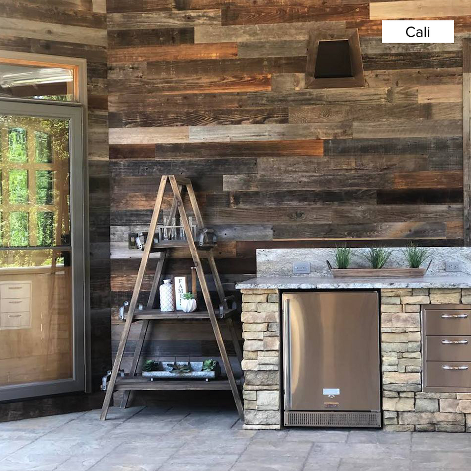 Reclaimed Exterior Wood Siding (15 SF)