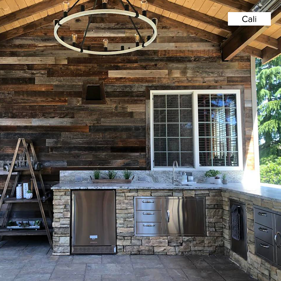 Reclaimed Exterior Wood Siding (15 SF)