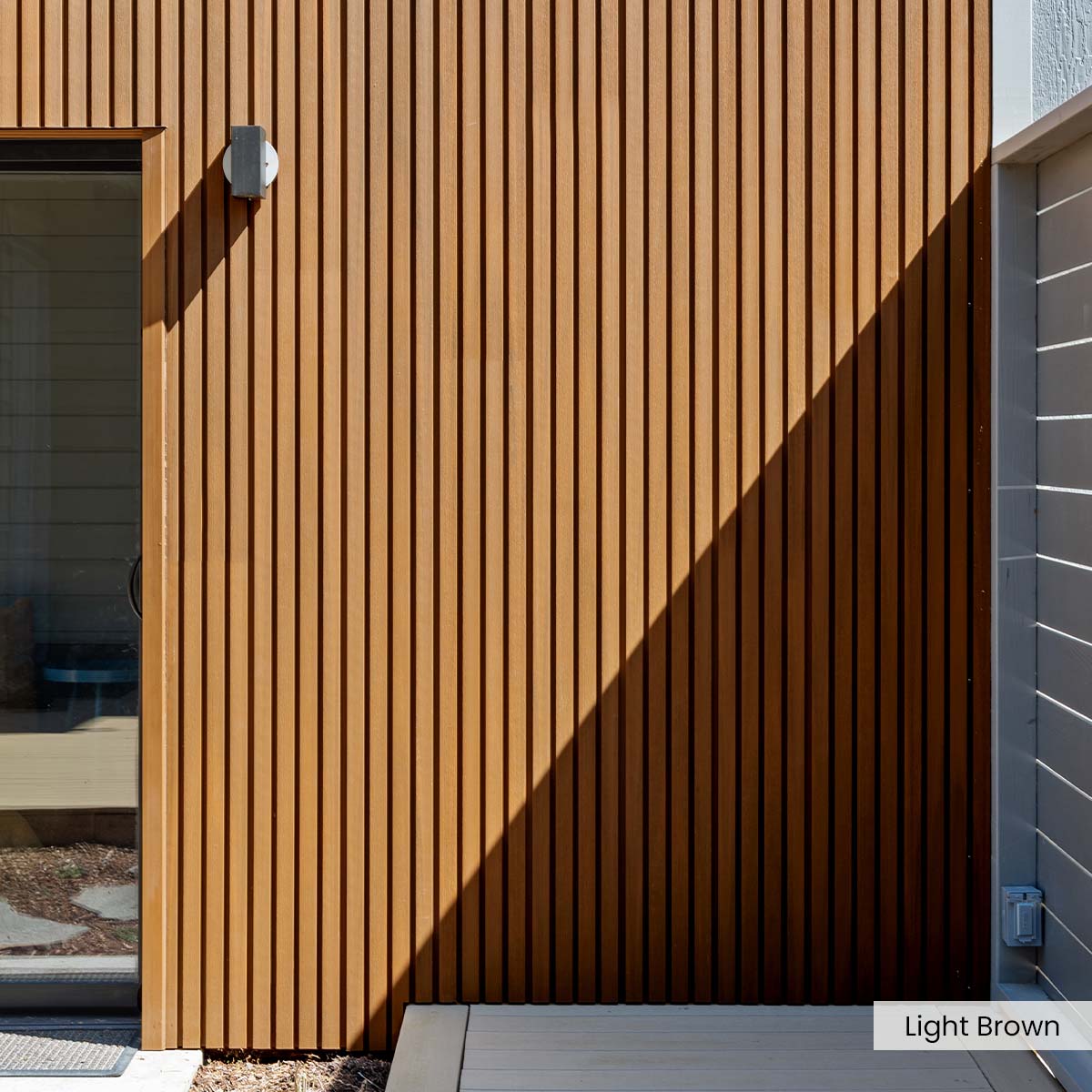 Composite Wide Slat Exterior Cladding (21 SF) – WoodPlank