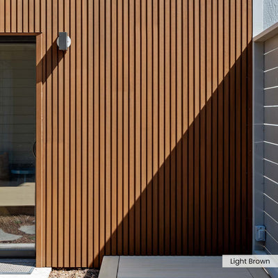 Composite Wide Slat Exterior Cladding (21 SF)