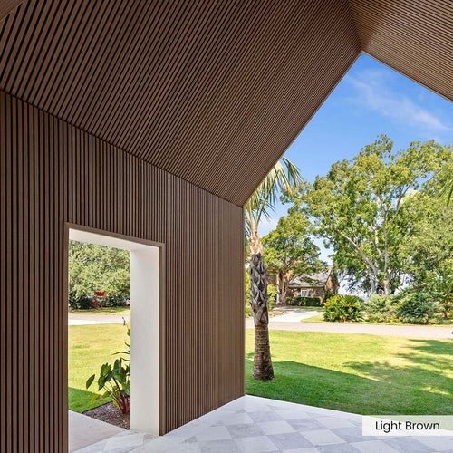 Composite Narrow Slat Exterior Cladding (25.2 SF)