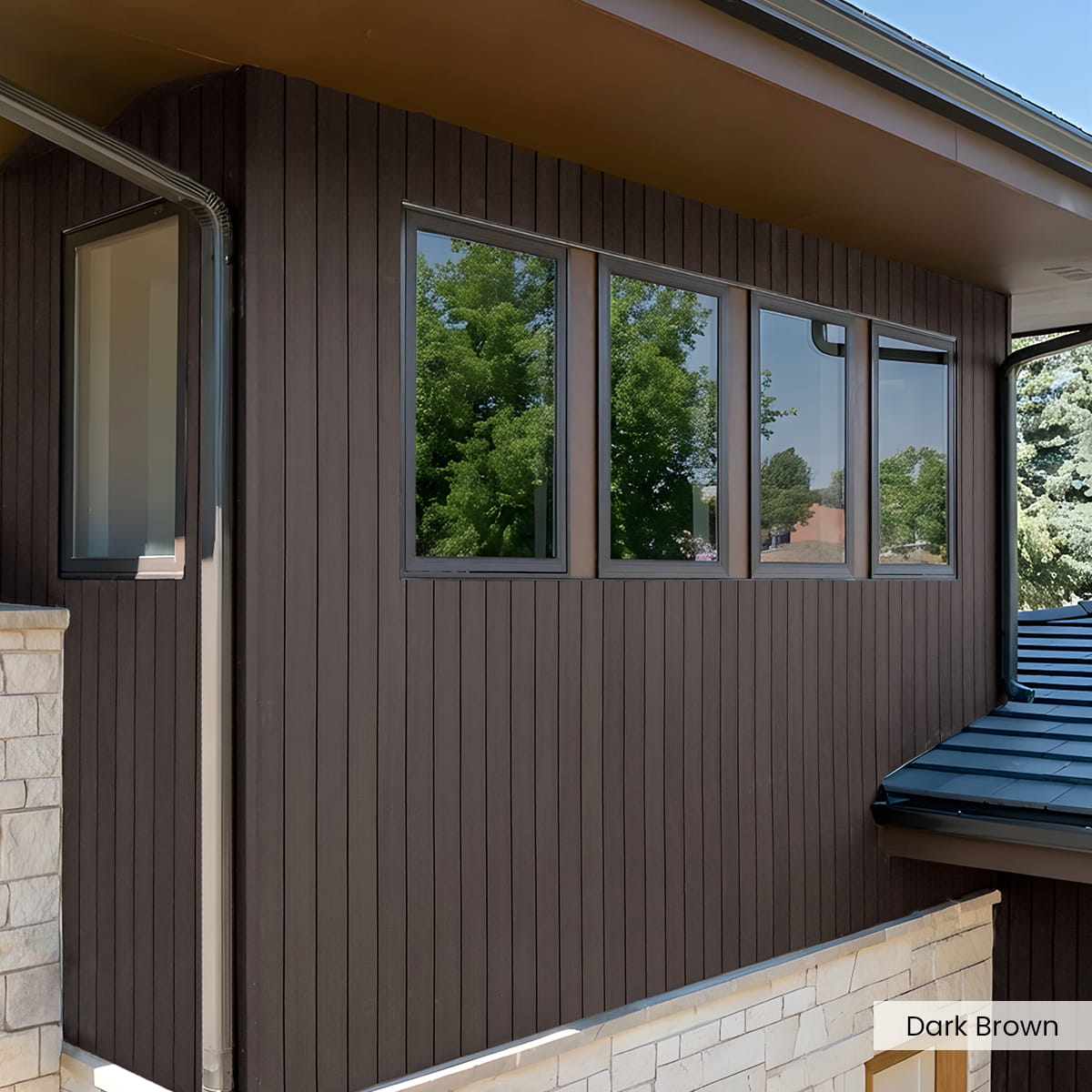 Composite Plank Exterior Cladding (28 SF) | WoodPlank