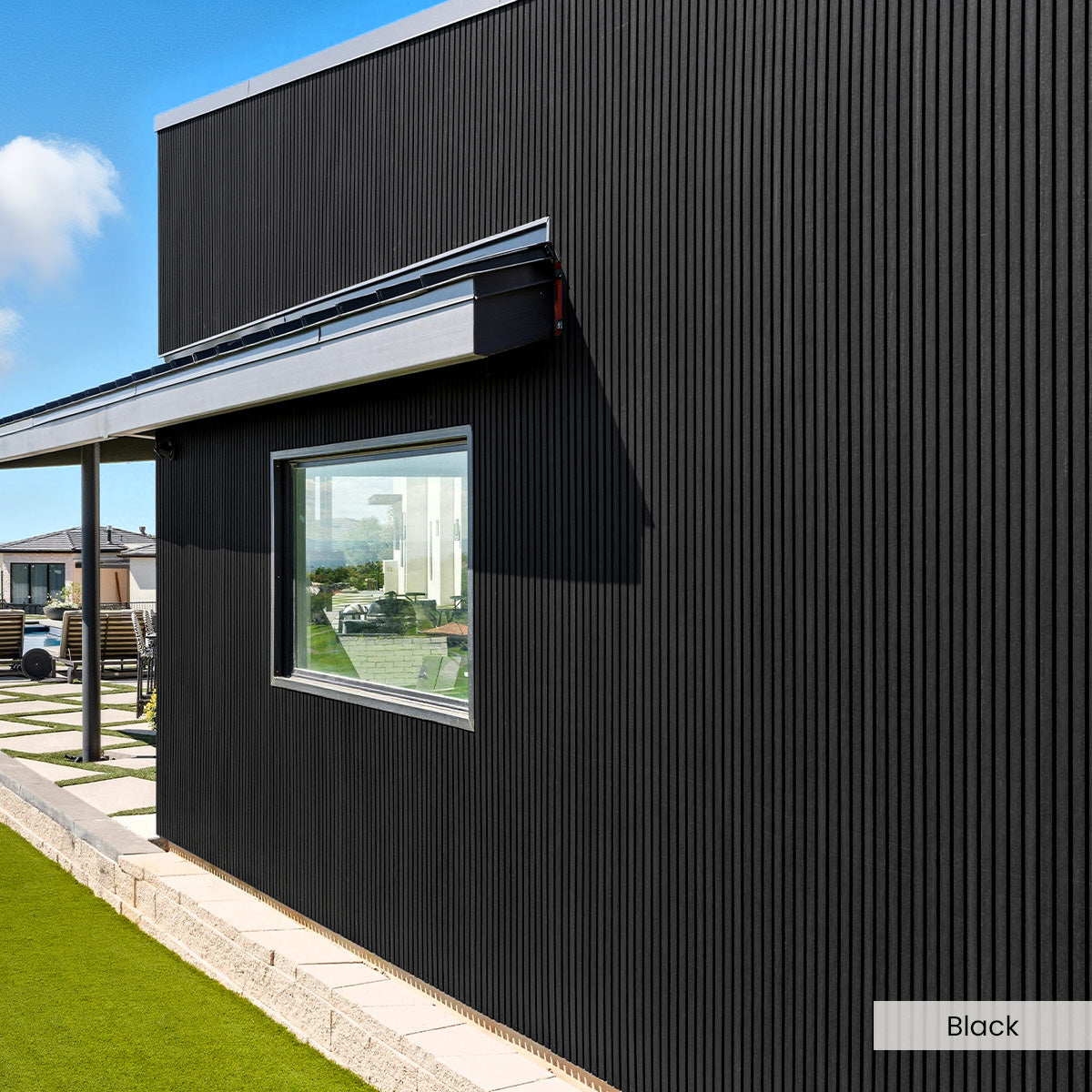 Composite Wide Slat Exterior Cladding (21 SF) – WoodPlank