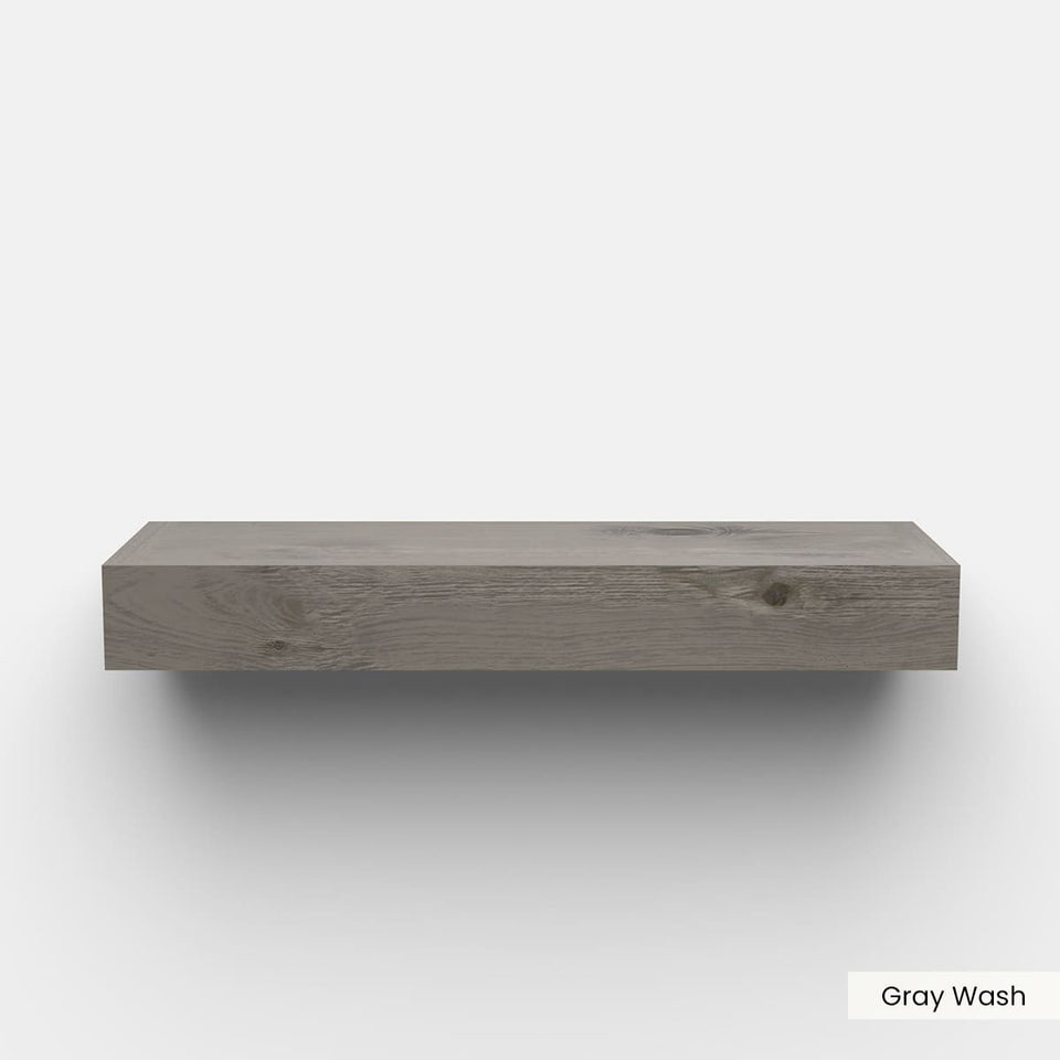 White Pine Floating Shelves (3")