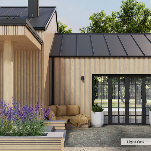 Composite Wide Slat Exterior Cladding (21 SF)