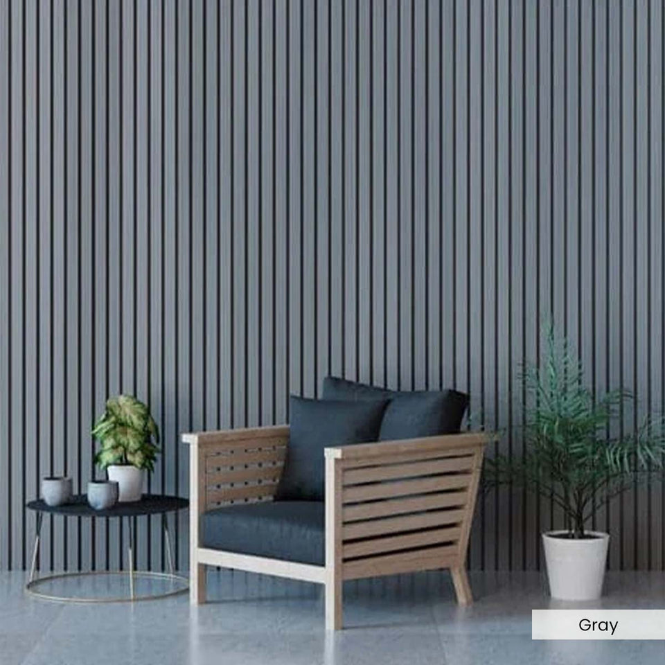 Composite Narrow Slat Exterior Cladding (25.2 SF)