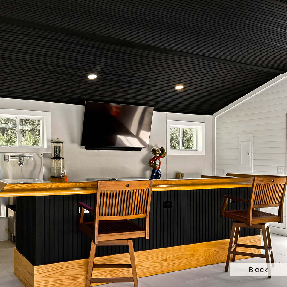 Composite Wide Slat Exterior Cladding (21 SF)