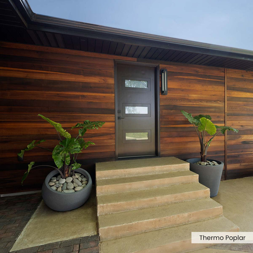 Modern Exterior Wood Cladding (15 SF)