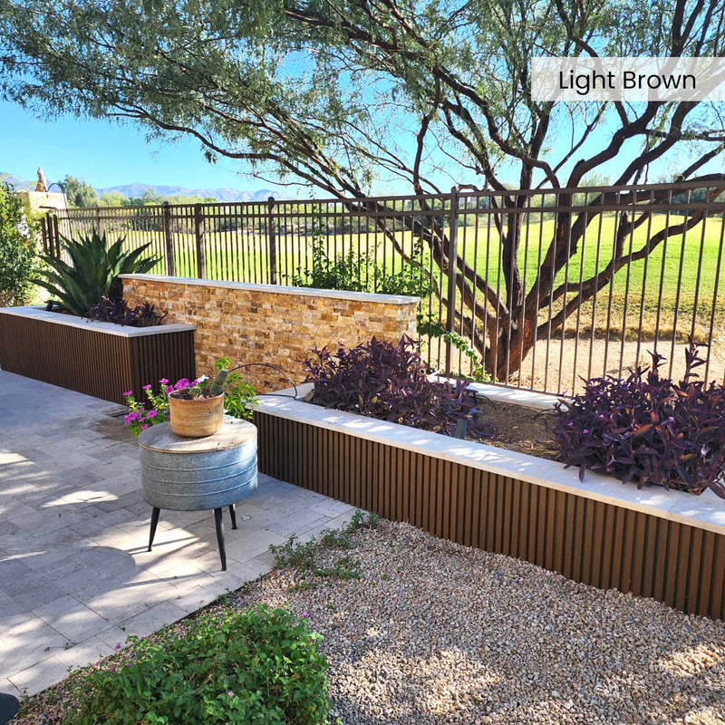 Composite Narrow Slat Cladding