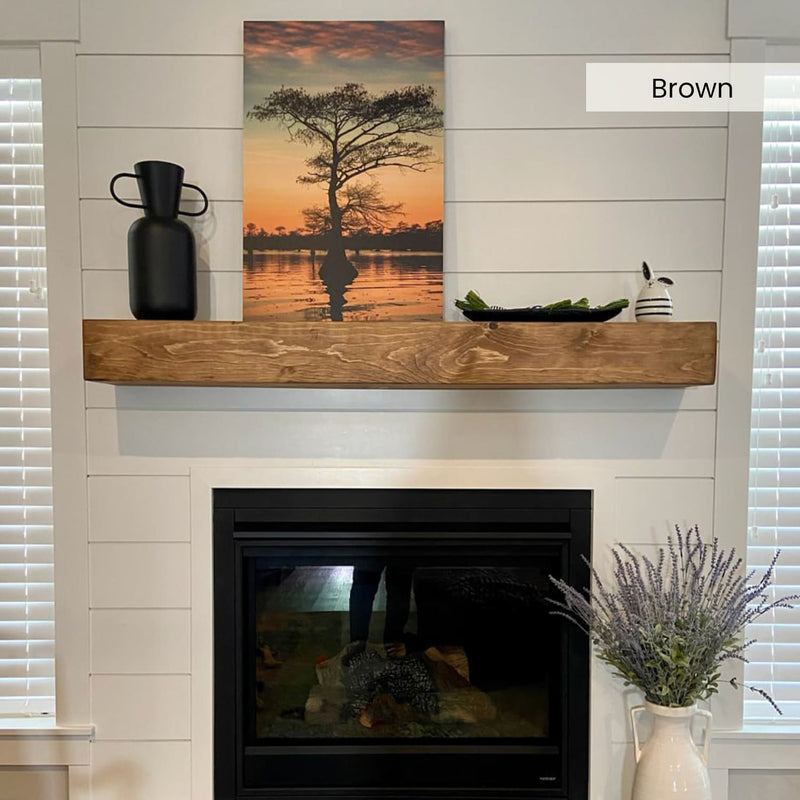 Modern Wood Mantels