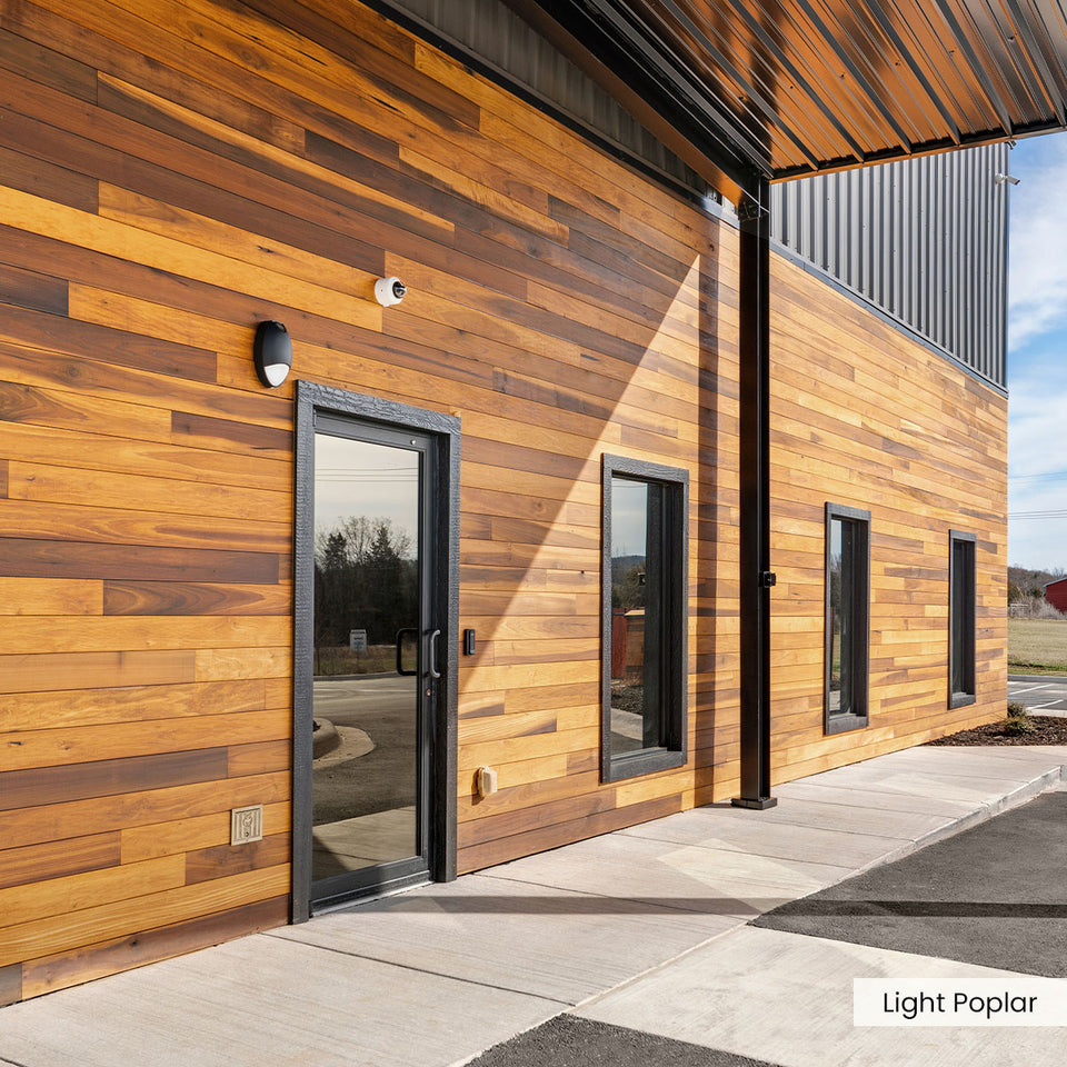 Modern Exterior Wood Cladding (15 SF)
