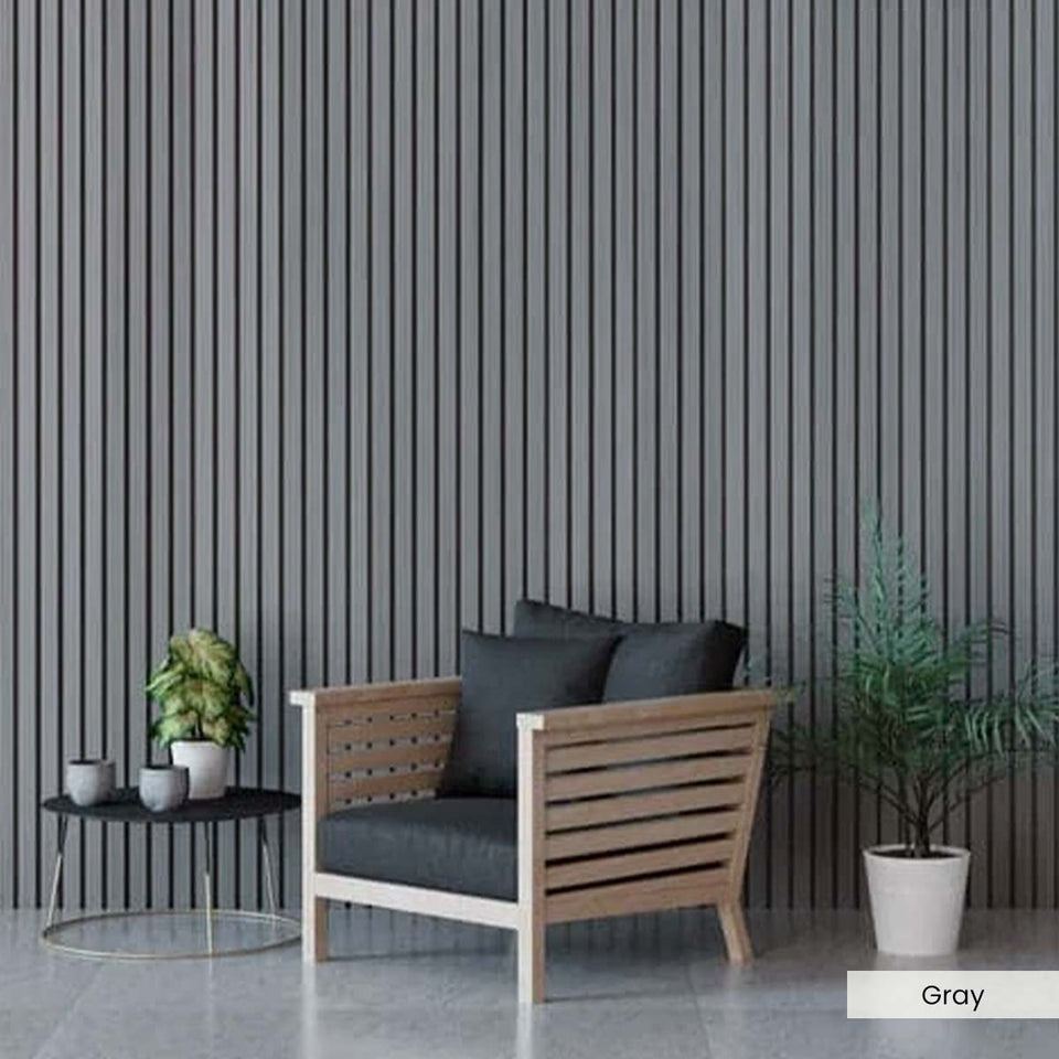 Composite Narrow Slat Exterior Cladding (16.8 SF)