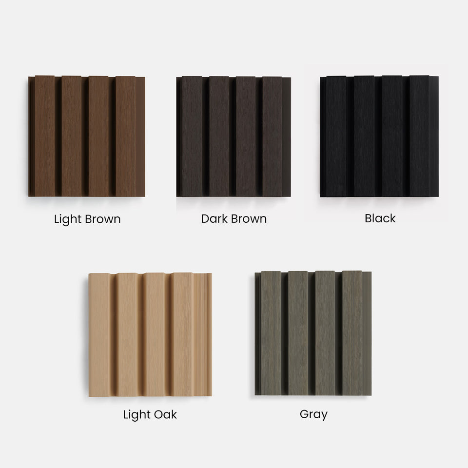 Composite Wide Slat Exterior Cladding (21 SF)