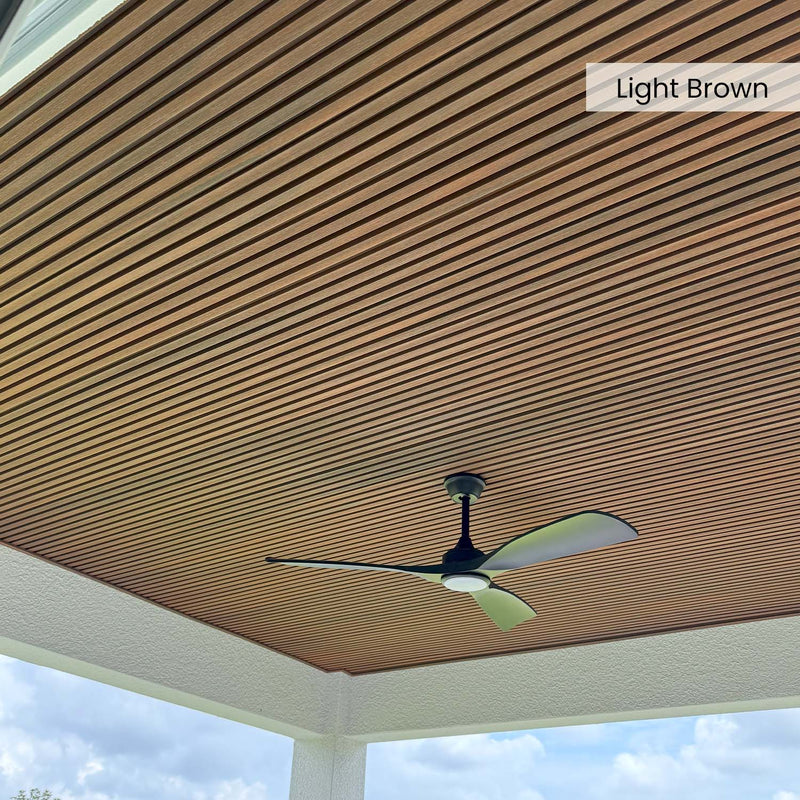 Composite Narrow Slat Cladding
