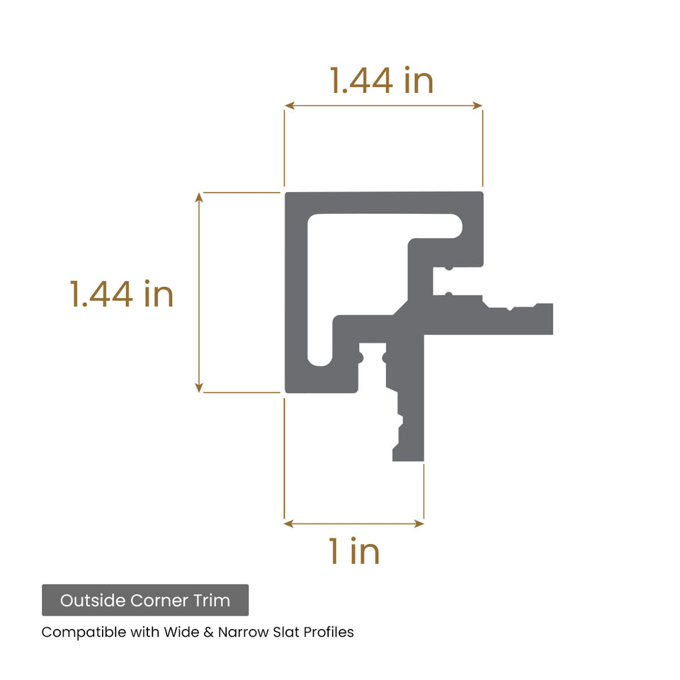 Composite Trim (16 ft)