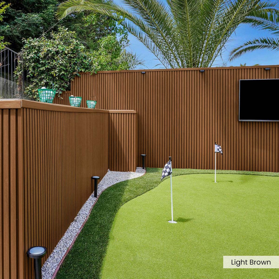 Composite Wide Slat Exterior Cladding (21 SF)