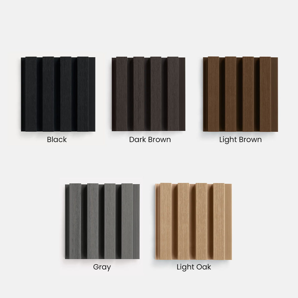 Composite Narrow Slat Exterior Cladding (16.8 SF)