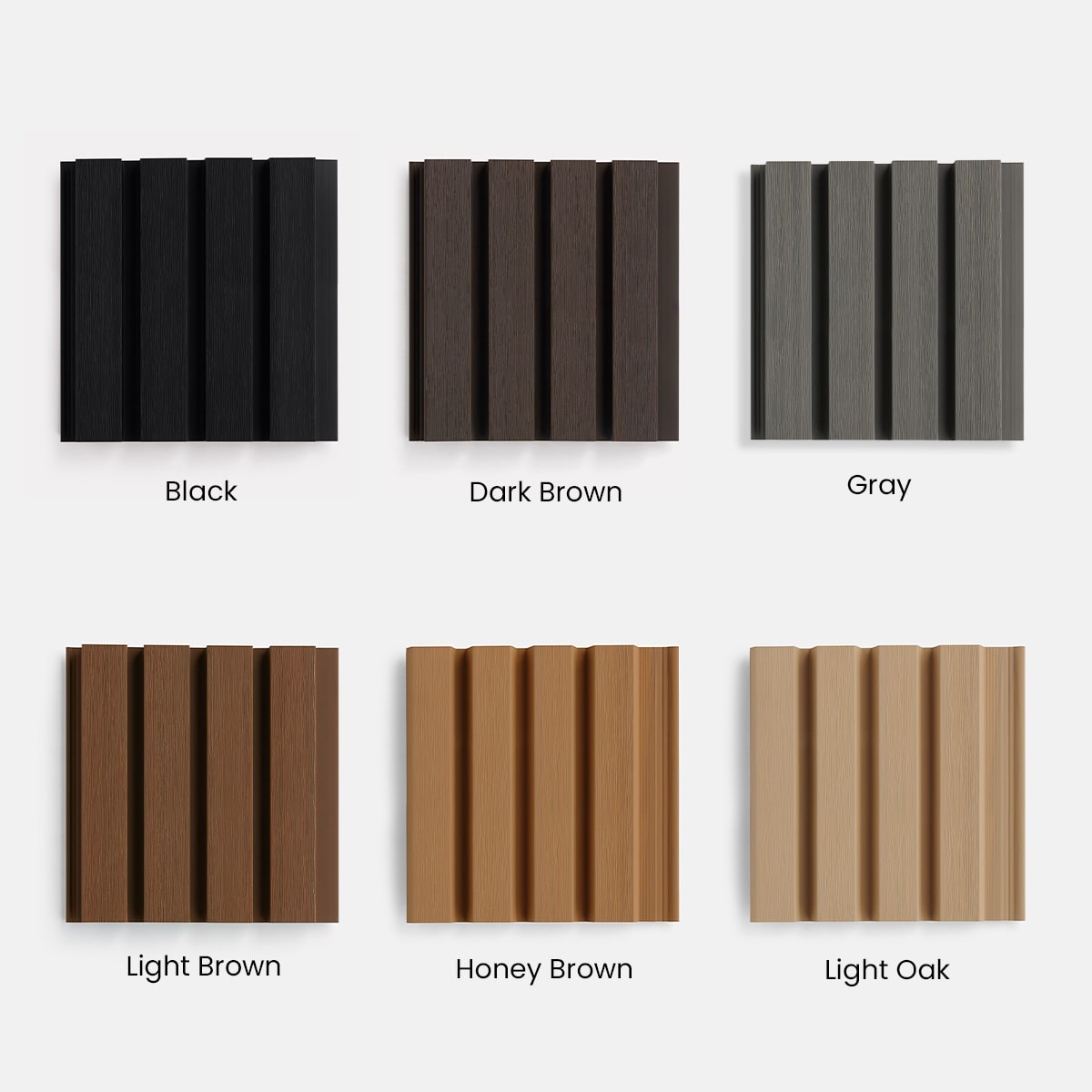 Composite Wide Slat Exterior Cladding (21 SF) – WoodPlank