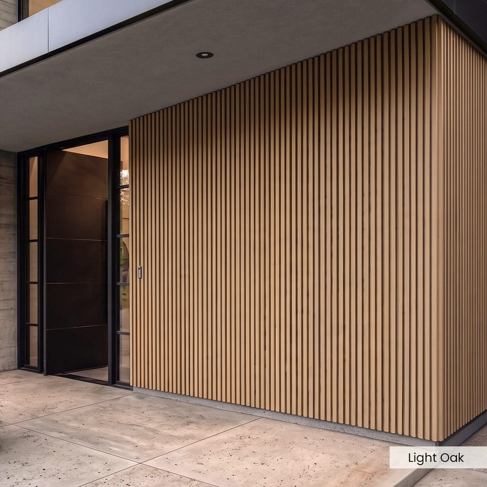 Composite Narrow Slat Exterior Cladding (16.8 SF)