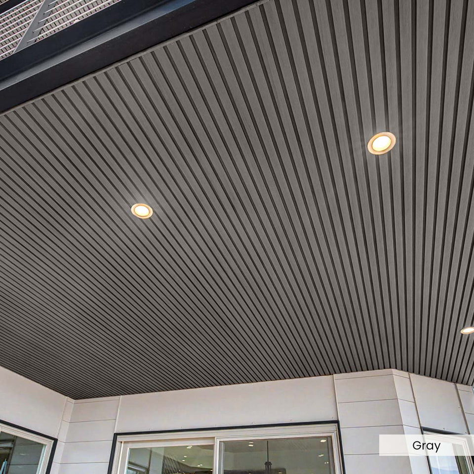 Composite Wide Slat Exterior Cladding (21 SF)