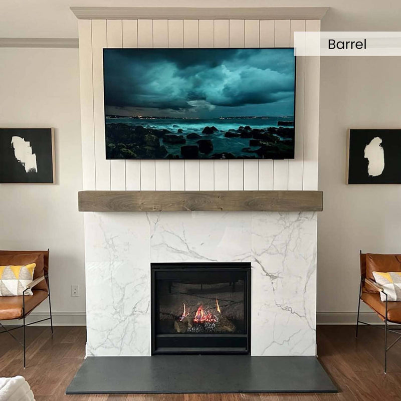 Modern Wood Mantels