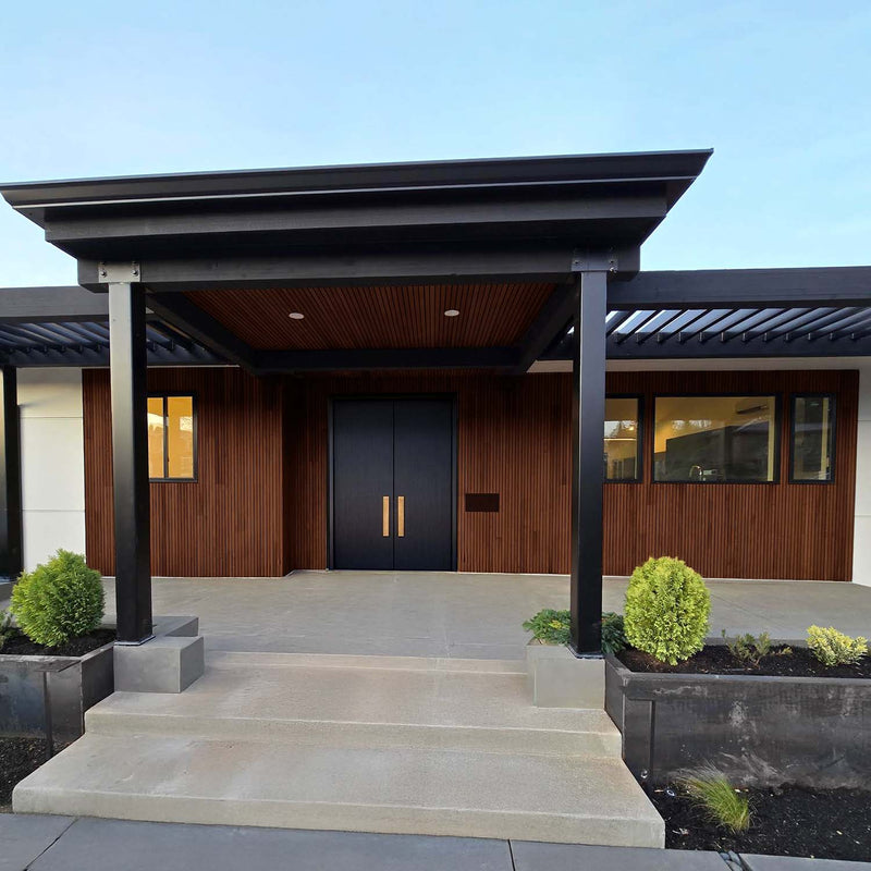Thermo Ash Slat Wall Siding