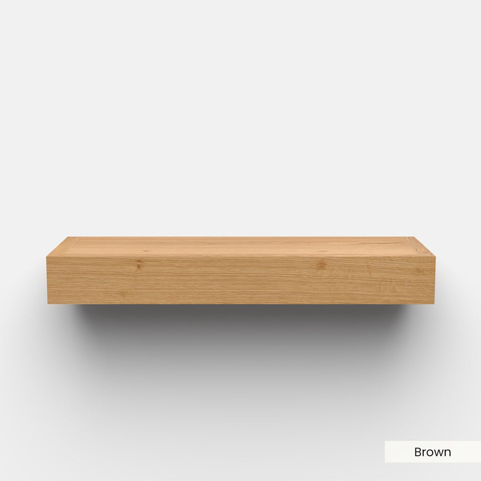 Modern 3" Thick Floating Shelves