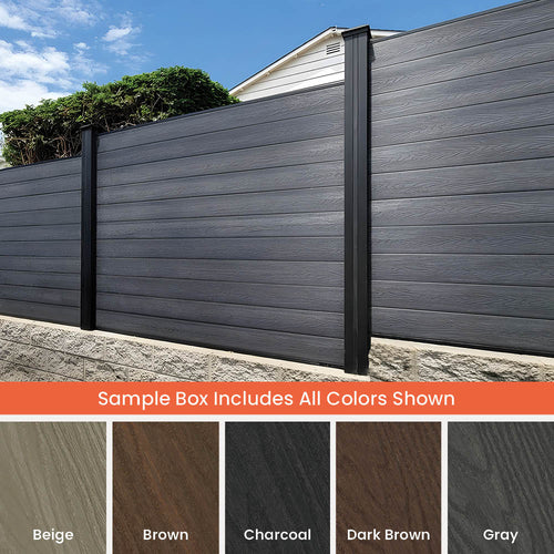 Composite Fence Panel Samples