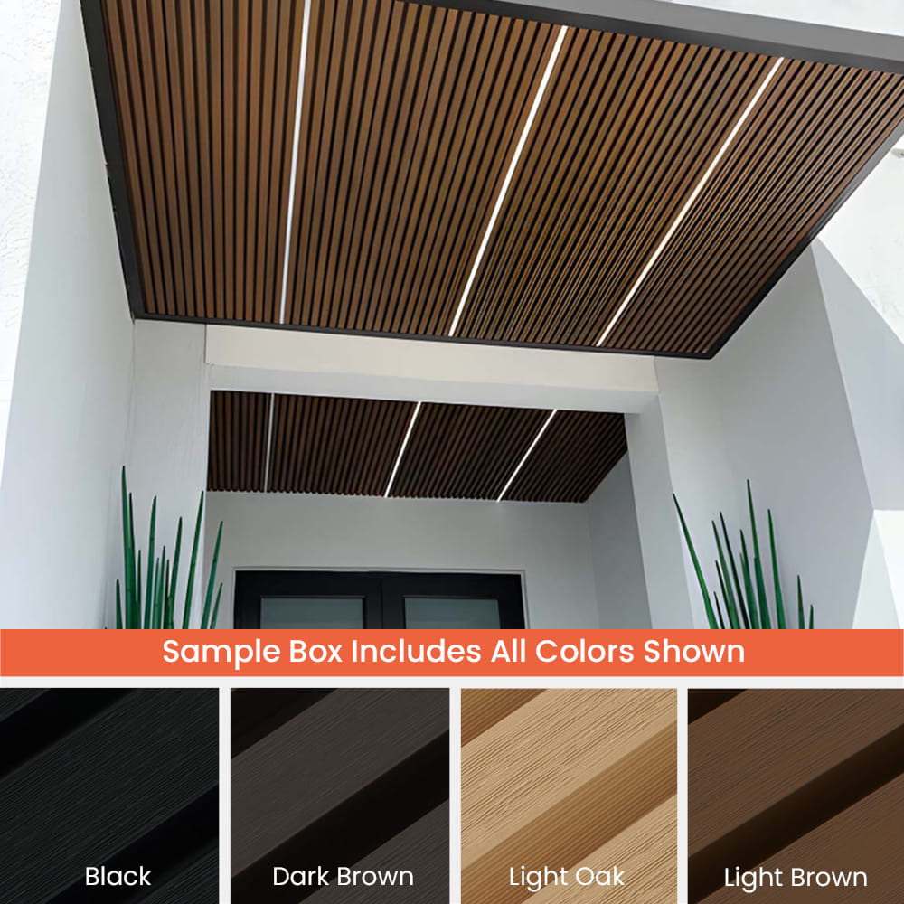 Composite Narrow Slat Samples – WoodPlank