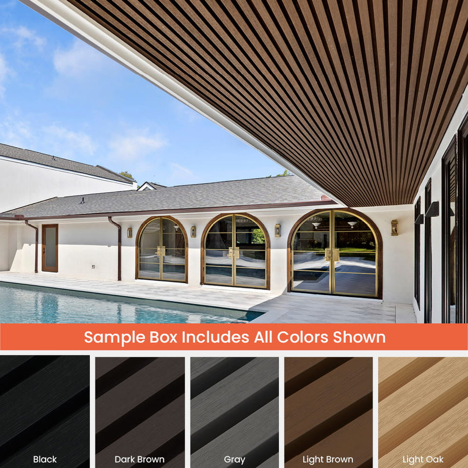 Composite Narrow Slat Samples