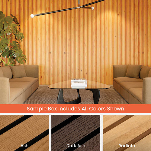 Thermo Fluted Cladding Samples