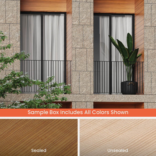 Hemlock Cladding Samples