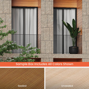 Hemlock Cladding Samples