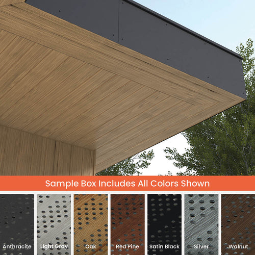 Vented Aluminum Cladding Samples