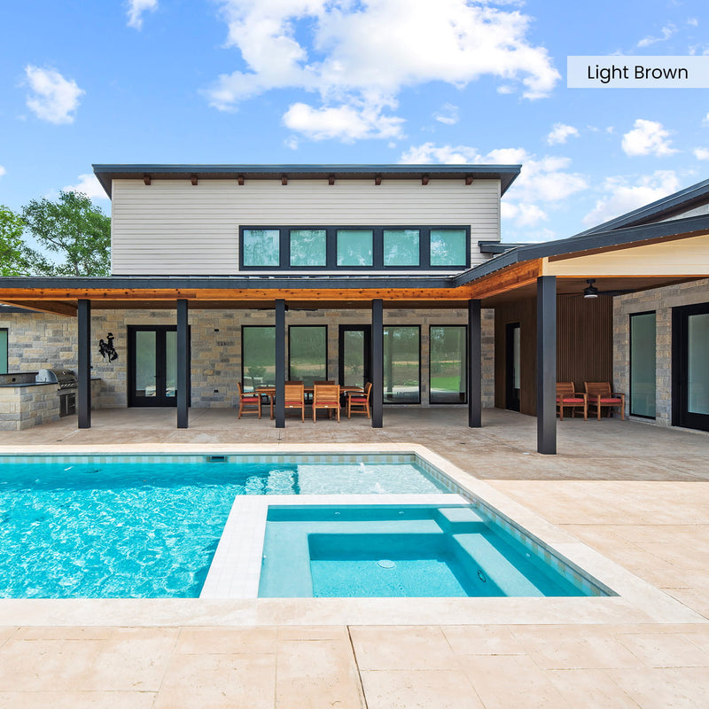 Composite Wide Slat Cladding