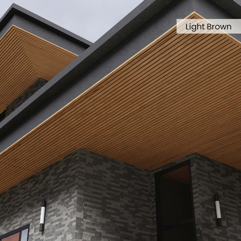 Composite Wide Slat Cladding