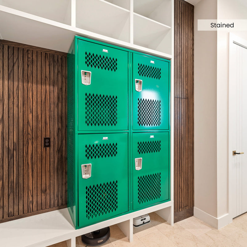 Solid Oak Slat Wall Panels