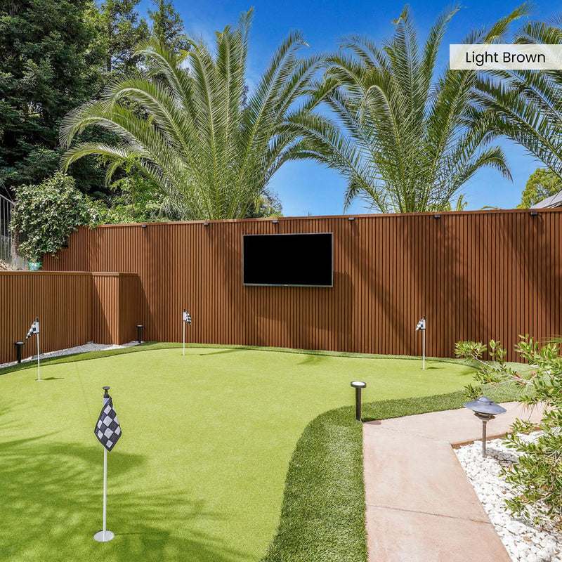 Composite Wide Slat Cladding