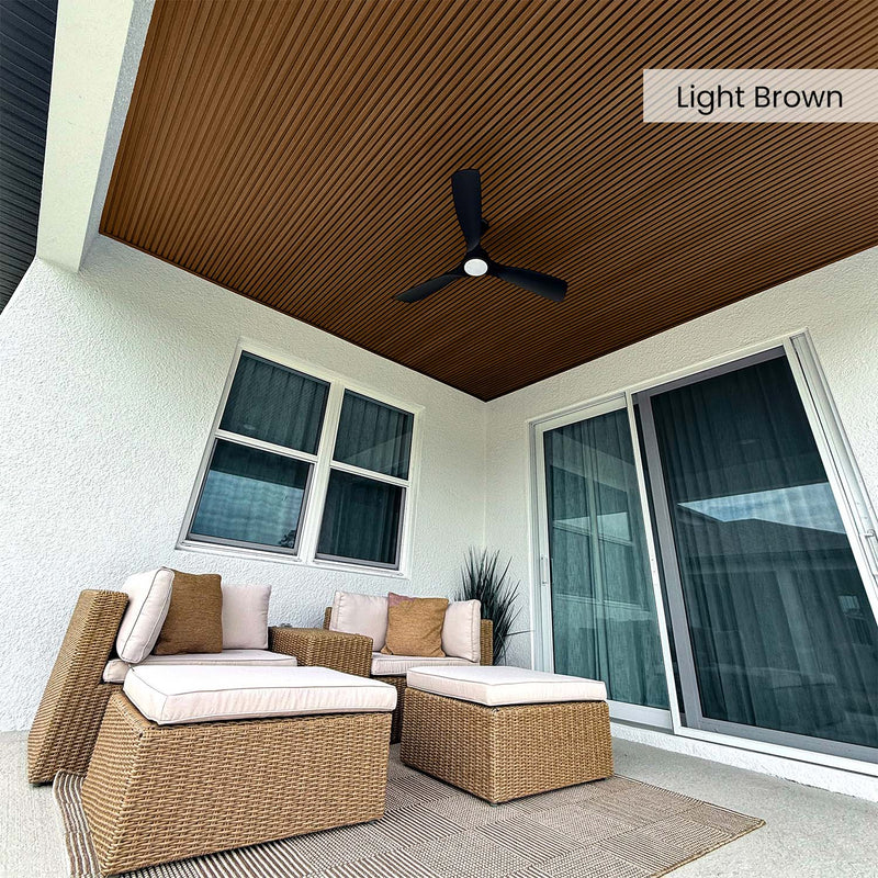 Composite Narrow Slat Cladding