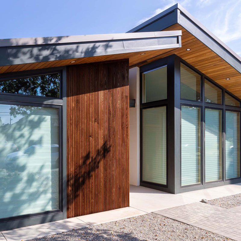 Thermo Ash Slat Wall Siding