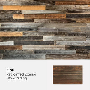 Reclaimed Exterior Siding Samples